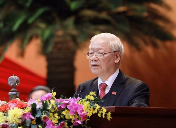 外国领导人、各政党和国际友人继续致电和致函祝贺越共中央总书记、国家主席阮富仲 ảnh 1