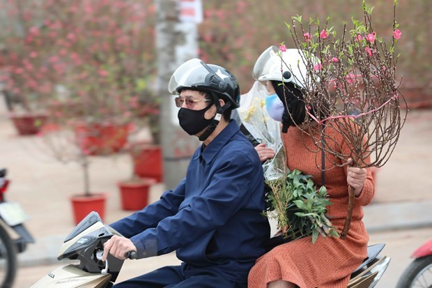 2021年春节期间天气情况有利于人们过新年迎春天 ảnh 1