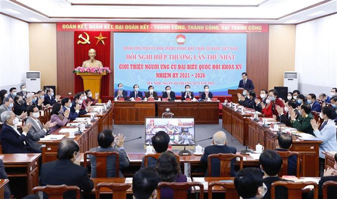 第十五届国会代表候选人推荐协商会第一次会议召开 ảnh 1 第十五届国会代表候选人推荐协商会第一次会议召开 ảnh 1