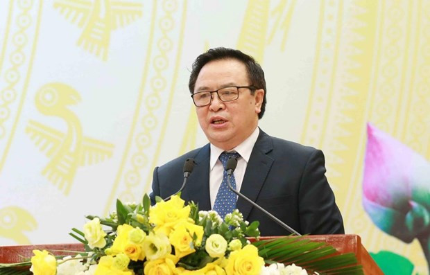向各国驻越外交使团、国际组织通报越共十三大结果 ảnh 1 向各国驻越外交使团、国际组织通报越共十三大结果 ảnh 1