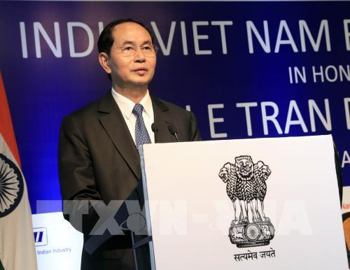 陈大光出席越南与印度企业论坛:让我们共同开创更加灿烂的未来 ảnh 1 陈大光出席越南与印度企业论坛:让我们共同开创更加灿烂的未来 ảnh 1