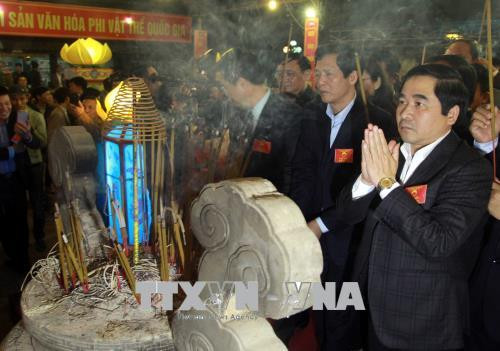 2018年陈祠庙会开庙仪式在太平省隆重举行 ảnh 1 2018年陈祠庙会开庙仪式在太平省隆重举行 ảnh 1