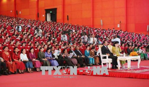 三八妇女节庆祝活动在柬埔寨纷纷举行 ảnh 1