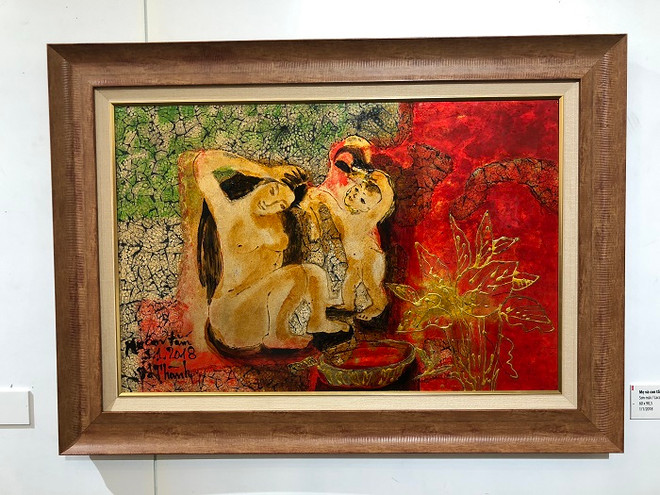 “母亲与大自然”画展亮相越南妇女博物馆 ảnh 2