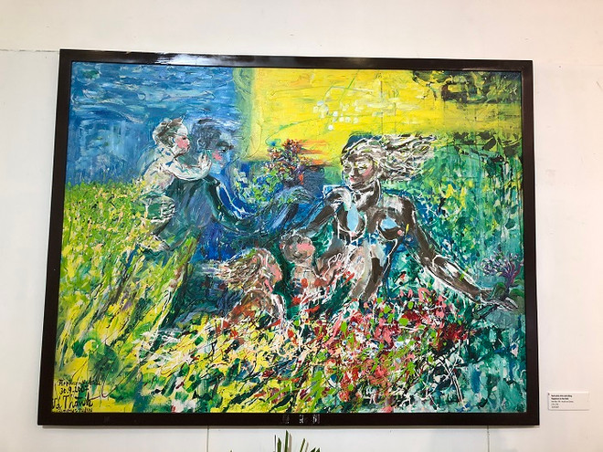 “母亲与大自然”画展亮相越南妇女博物馆 ảnh 3