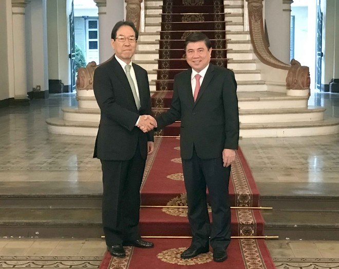 胡志明市与日本加强城市建设领域合作 ảnh 1 胡志明市与日本加强城市建设领域合作 ảnh 1