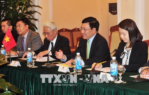 越南与韩国两国外交部加强合作 ảnh 1