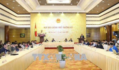 2018年2月份政府例行记者会就热点问题进行一一解答 ảnh 1