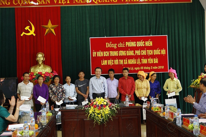 国会副主席冯国显赴安沛省义路市（县级）进行调研 ảnh 2