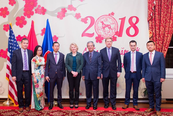 越南与美国加强双边关系 ảnh 1