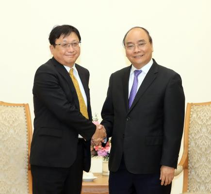 阮春福总理会见日本双日株式会社董事社长藤本昌义 ảnh 1 阮春福总理会见日本双日株式会社董事社长藤本昌义 ảnh 1