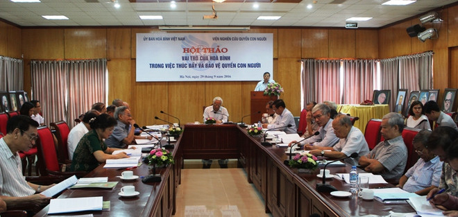 越南和平委员会主席王周刘：和平在保护与促进人权中具有特殊作用 ảnh 1