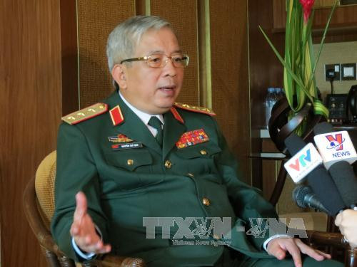 阮志咏上将:越南人民军一边执行国防任务,一边努力为国家经济社会发展做出贡献 ảnh 1 阮志咏上将:越南人民军一边执行国防任务,一边努力为国家经济社会发展做出贡献 ảnh 1