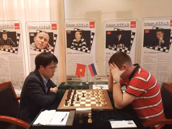 中国儋州国象超霸战第四轮:黎光廉升至第二位 ảnh 1 中国儋州国象超霸战第四轮:黎光廉升至第二位 ảnh 1