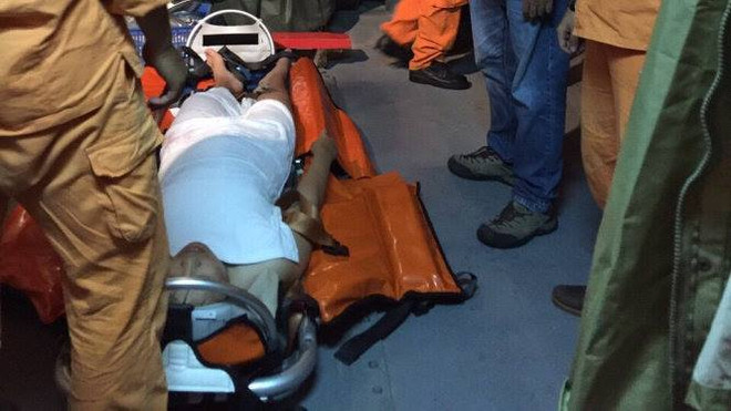 中国籍遇险船员被及时送上岸获治疗 ảnh 1 中国籍遇险船员被及时送上岸获治疗 ảnh 1