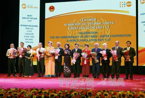 越南计划生育工作成果得到联合国的高度评价 ảnh 1 越南计划生育工作成果得到联合国的高度评价 ảnh 1