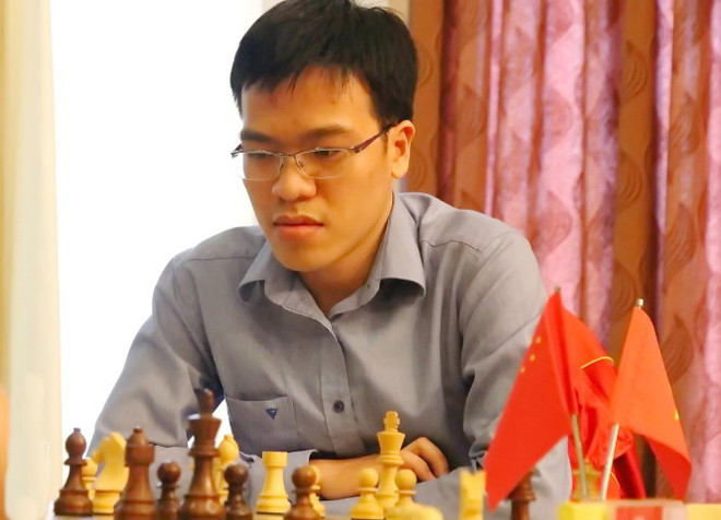 中国儋州国象超霸战第七轮:黎光廉击败世界快棋卫冕冠军 ảnh 1 中国儋州国象超霸战第七轮:黎光廉击败世界快棋卫冕冠军 ảnh 1