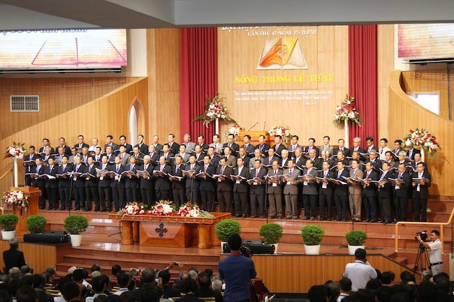 越南南方福音教会第5次大会正式开幕 ảnh 1 越南南方福音教会第5次大会正式开幕 ảnh 1