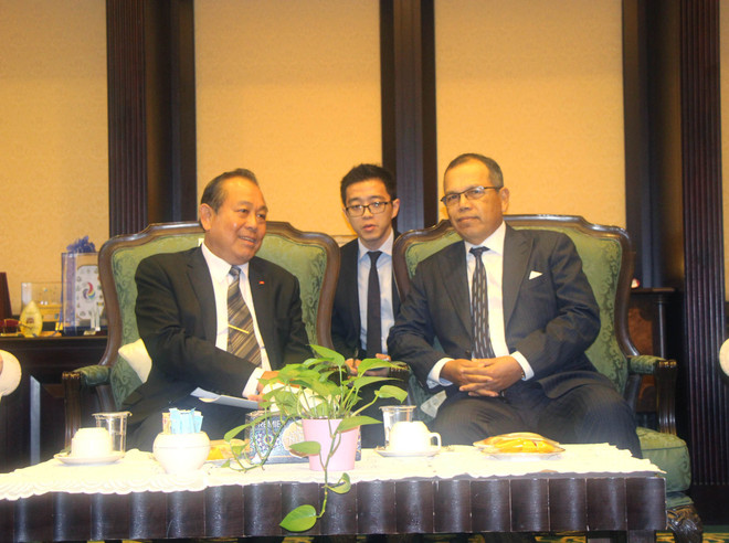 越南政府副总理张和平对马来西亚进行正式访问 ảnh 2 越南政府副总理张和平对马来西亚进行正式访问 ảnh 2