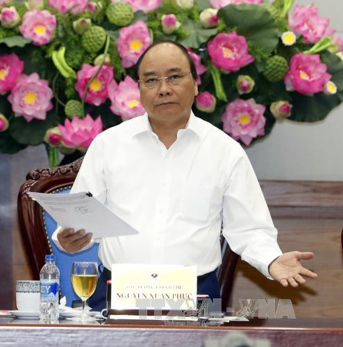 阮春福：政府和政府总理一向重视并为红十字会的活动创造便利 ảnh 1