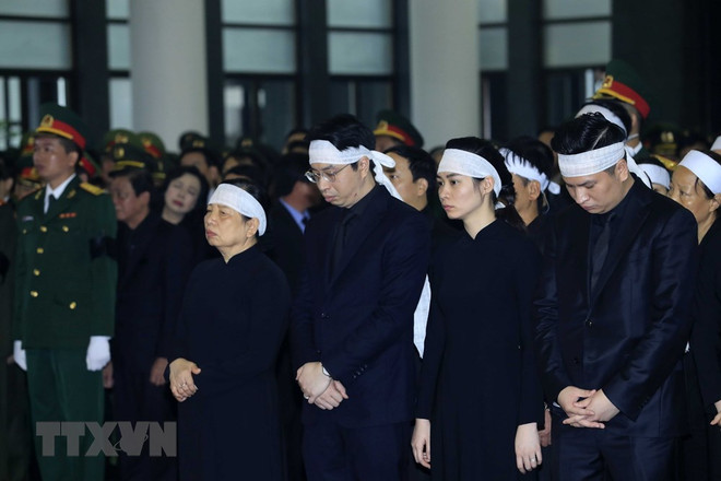 越南国家主席陈大光追悼会（组图） ảnh 2