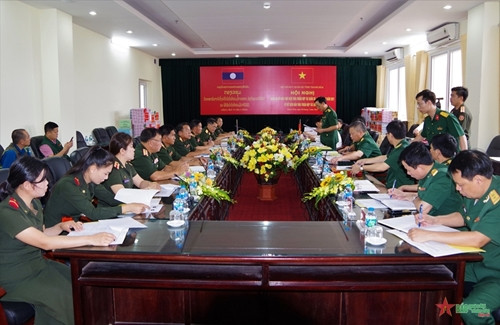 清化省军事指挥部与老挝华潘省军事指挥部签署合作协议 ảnh 1 清化省军事指挥部与老挝华潘省军事指挥部签署合作协议 ảnh 1