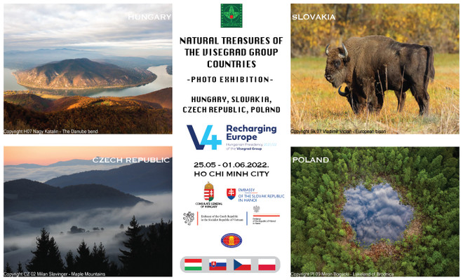 “大自然的宝藏”摄影展在胡志明市开展 增进维谢格拉德国家与越南团结友谊 ảnh 1