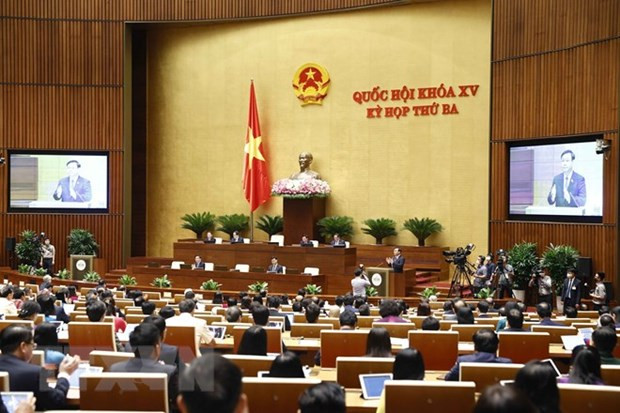越南第十五届国会第三次会议新闻公报(第二号) ảnh 1 越南第十五届国会第三次会议新闻公报(第二号) ảnh 1