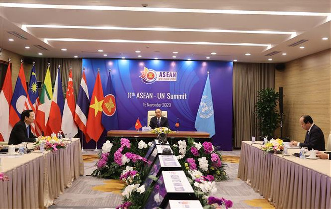 政府总理阮春福主持召开第11次东盟-联合国峰会 ảnh 1 政府总理阮春福主持召开第11次东盟-联合国峰会 ảnh 1