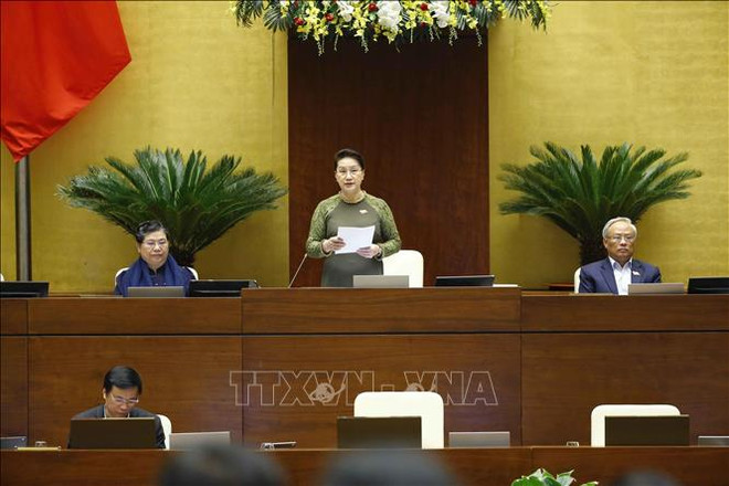越南第十四届国会第十次会议新闻公报(第十三号) ảnh 1 越南第十四届国会第十次会议新闻公报(第十三号) ảnh 1