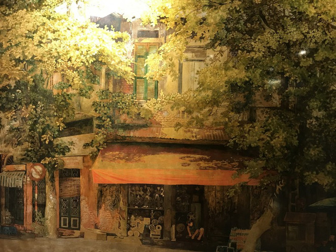 “东盟与河内秋天”画展中的河内金秋 ảnh 1 “东盟与河内秋天”画展中的河内金秋 ảnh 1