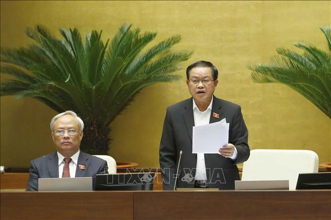 越南第十四届国会第十次会议新闻公报(第十七号) ảnh 1 越南第十四届国会第十次会议新闻公报(第十七号) ảnh 1