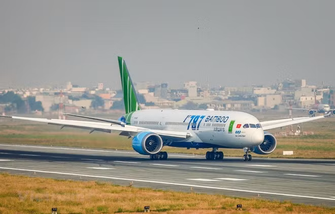  越竹航空获批开通直飞美国的航线 执飞机型波音787-9梦想飞机 ảnh 1