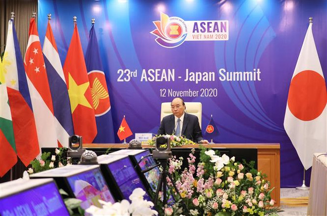 ASEAN 2020:第23次东盟——日本领导人会议召开 ảnh 1