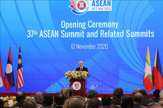 ASEAN 2020:第37届东盟峰会及相关会议正式拉开序幕 ảnh 1 ASEAN 2020:第37届东盟峰会及相关会议正式拉开序幕 ảnh 1