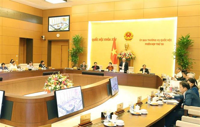 越南国会常务委员会召开第五十次会议 ảnh 1 越南国会常务委员会召开第五十次会议 ảnh 1