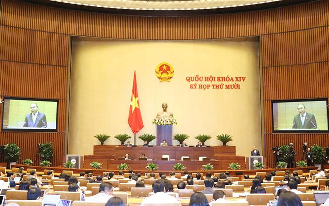 国会第十次会议:政府总理阮春福接受代表询问 ảnh 2 国会第十次会议:政府总理阮春福接受代表询问 ảnh 2