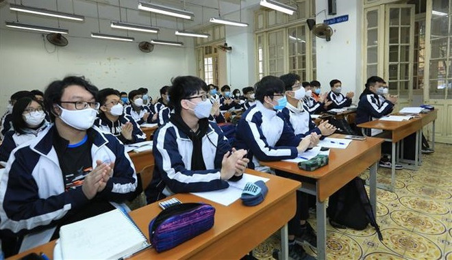 河内市:学校主动制定方案 不让任何学生掉队 ảnh 1 河内市:学校主动制定方案 不让任何学生掉队 ảnh 1