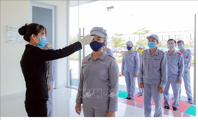 广南省工业园区员工返岗率达100% ảnh 1 广南省工业园区员工返岗率达100% ảnh 1