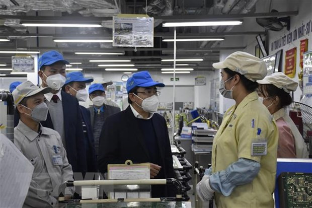 河内市超过 96%工人在春节假期后重返工作岗位 ảnh 1 河内市超过 96%工人在春节假期后重返工作岗位 ảnh 1