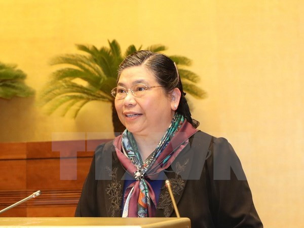 越南国会常务副主席丛氏放会见欧洲议会外事委员会人权分委会代表团 ảnh 1 越南国会常务副主席丛氏放会见欧洲议会外事委员会人权分委会代表团 ảnh 1