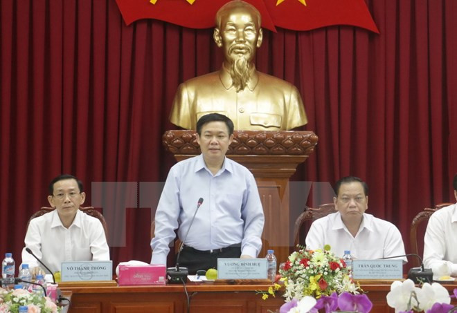 越南政府副总理王廷惠莅临芹苴市调研 ảnh 1