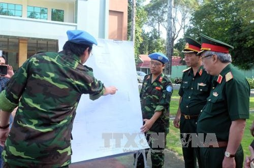 越南一号野战医院为年底参加联合国维和行动做出充分准备 ảnh 2 越南一号野战医院为年底参加联合国维和行动做出充分准备 ảnh 2