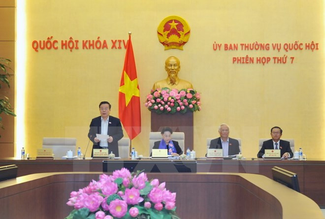 越南第十四届国会常务委员会第七次会议发表公报 ảnh 1