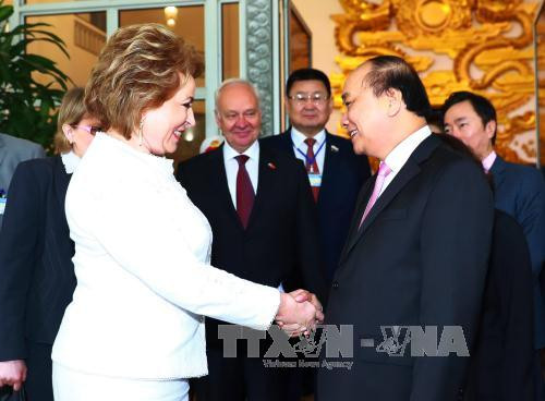 俄联邦委员会主席：越南发展速度在亚太地区名列前茅 ảnh 1