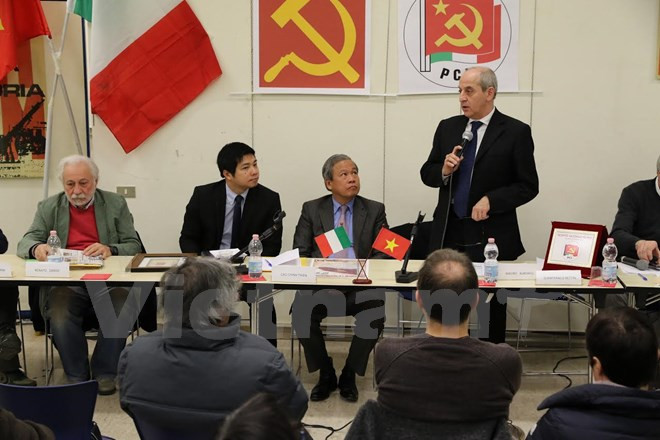 意大利共产党举行关于越南革命的研讨会 ảnh 1 意大利共产党举行关于越南革命的研讨会 ảnh 1