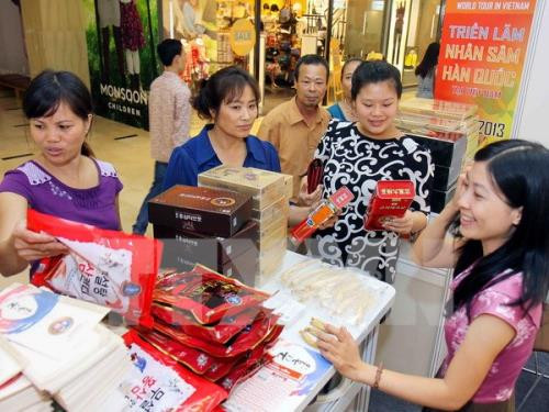 越南成为东盟最大韩国人参进口国 ảnh 1 越南成为东盟最大韩国人参进口国 ảnh 1