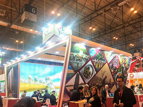 越南参加西班牙国际旅游交易会 ảnh 2 越南参加西班牙国际旅游交易会 ảnh 2
