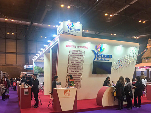 越南参加西班牙国际旅游交易会 ảnh 1 越南参加西班牙国际旅游交易会 ảnh 1