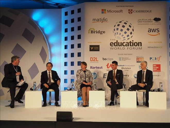 越南参加在英国伦敦举行的世界教育论坛 ảnh 1 越南参加在英国伦敦举行的世界教育论坛 ảnh 1